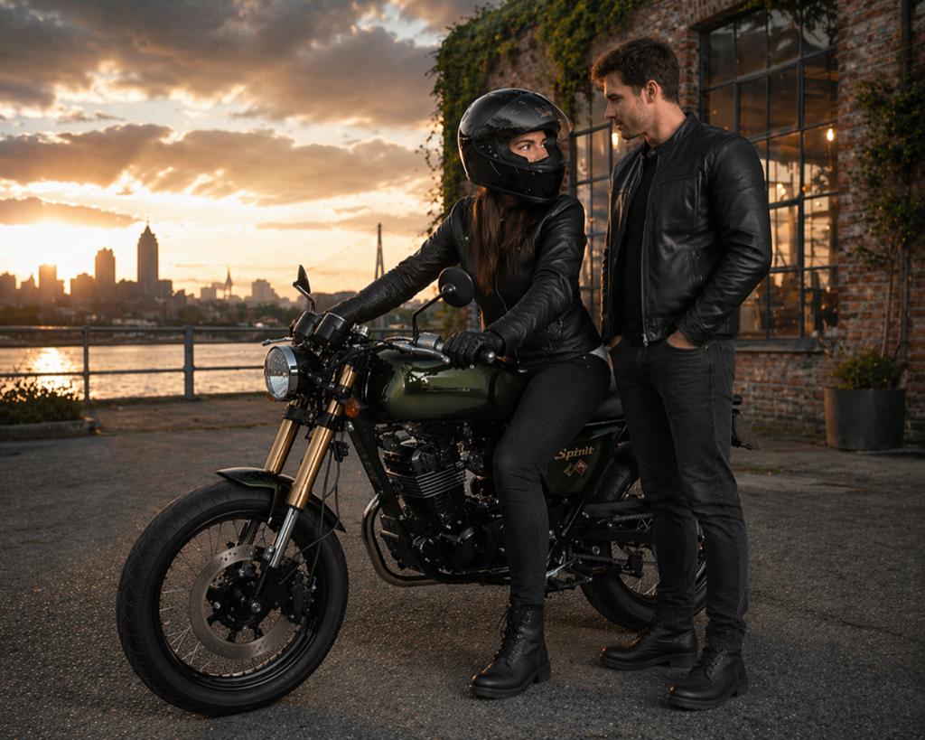 Bluroc Spirit 125cc  cafe racer, Motoren, Nieuw, Bedrijf, Sport, 125 cc