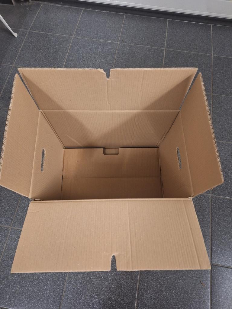 Boîtes de déménagement, Repliable, Moins de 35 cm, Enlèvement, Utilisé