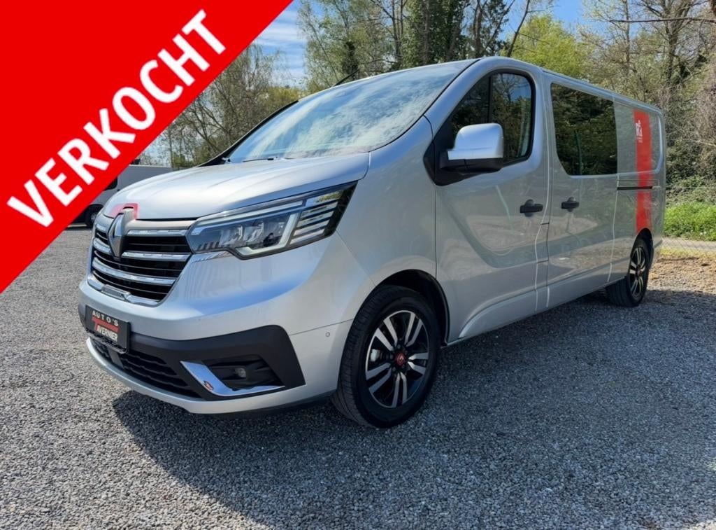 Renault Trafic 2.0 // L2 // 170 PK // 5 Seats // Automaat, Autos, Camionnettes & Utilitaires, Entreprise, Achat, ABS, Caméra de recul