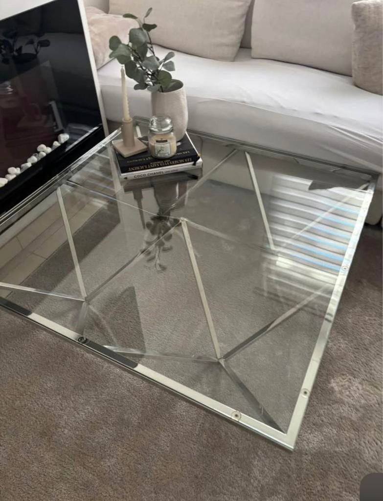 Table basse, Enlèvement, Comme neuf, Verre