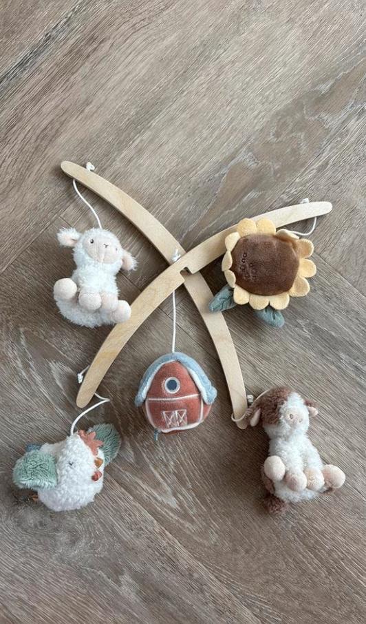 NIEUW MUZIEKMOBIEL THE FARM LITTLE DUTCH, Kinderen en Baby's, Speelgoed | Speelkleden, Nieuw, Ophalen