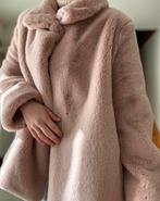 Teddy jas, Ophalen, Zo goed als nieuw, Maat 36 (S), Roze