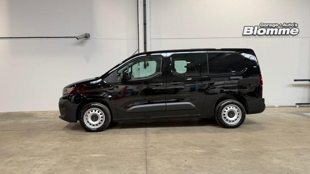 Peugeot Partner 1.5 BlueHDi 130 EAT8 L2 DC / 5 zit / L. vrac, Autos, Achat, Entreprise, 131 ch, 5 portes