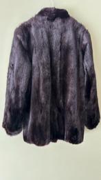 Manteau en fourrure de vison taille S, Enlèvement ou Envoi, Porté, Taille 36 (S), Noir
