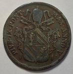 Munt Vaticaan : Pio IX (1846-1870) - Baiocco 1850, Antiek en Kunst, Ophalen of Verzenden