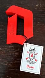 Duvel flesopener 'rode D', Ophalen of Verzenden, Flesopener, Duvel