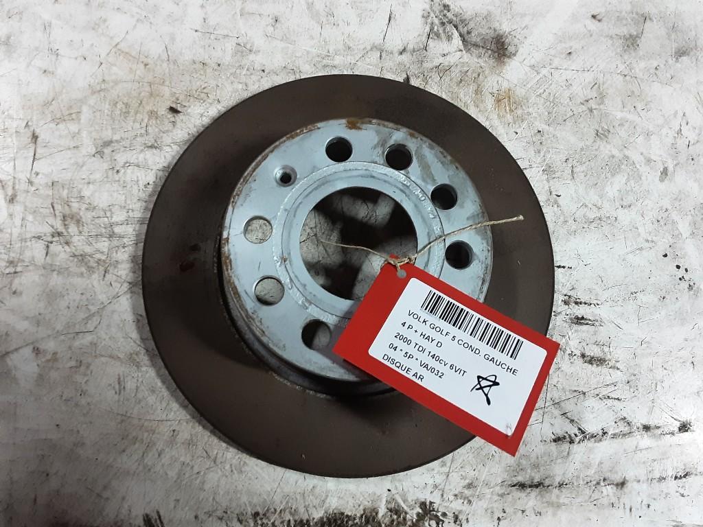 FREIN DISQUE ARRIÈRE Volkswagen Golf V (1K1), Volkswagen, Mevr. I. Hauben, Utilisé, Rue de l'Espoir 34 34
4030  GRIVEGNÉE, BE
