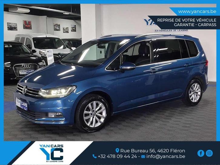 Volkswagen Touran Highline * Automatique * Full Options * GA, Auto's, Volkswagen, Bedrijf, Te koop, Touran, ABS, Adaptive Cruise Control