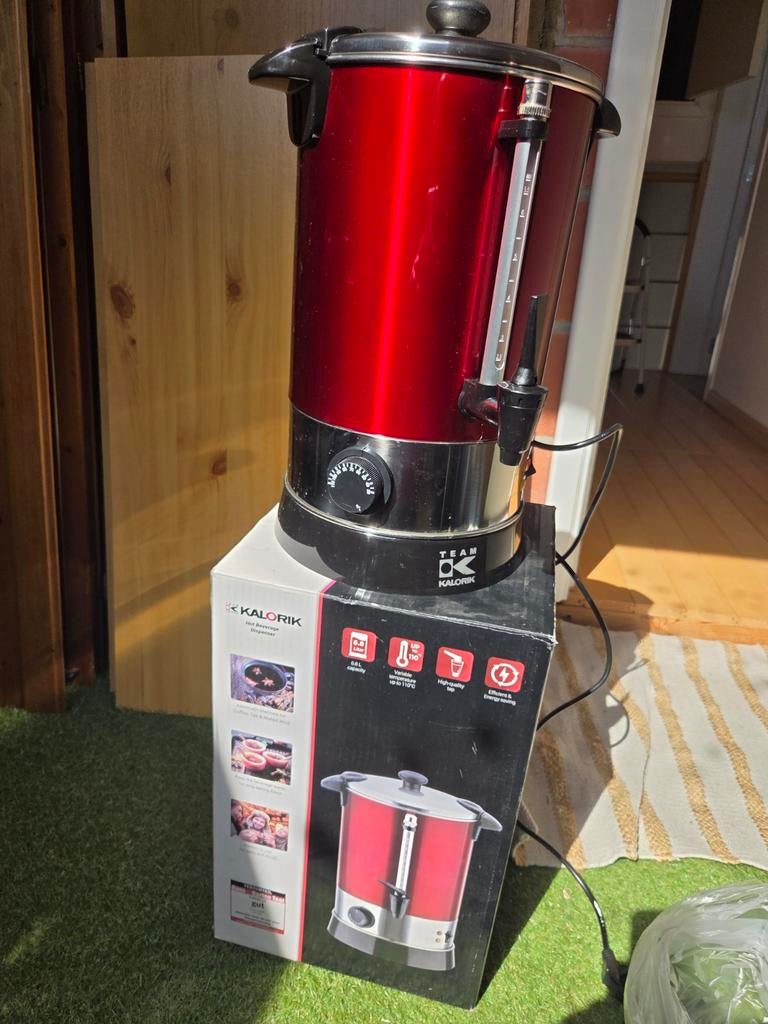 KALORIK dispenser voor warme dranken, Ophalen