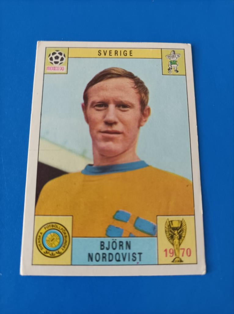 Panini Mexico 70 Suède Björn Nordqvist, Enlèvement ou Envoi
