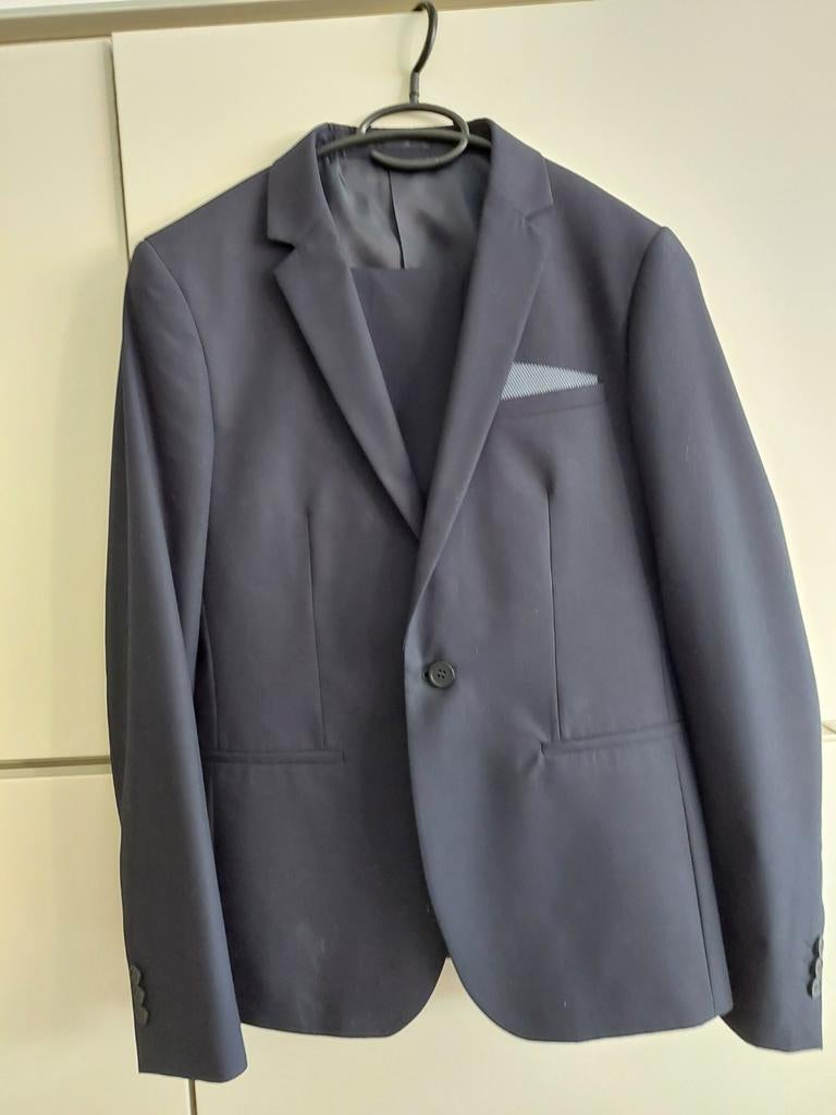 Costume homme, Enlèvement, Bleu