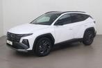 Hyundai Tucson 1.5 t-gdi Black Edition 150 AT, Auto's, Hyundai, Automaat, Gebruikt, 4 cilinders, Overige bekleding