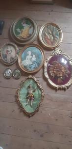 Lot Oude ovale kaders, Ophalen