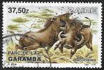 1 Postzegel Zaïre Jaar 1984 Garamba Nationaal Park, Enlèvement ou Envoi, Affranchi, Animal et Nature