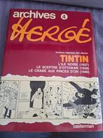 Archives Hergé Tome 4 - TINTIN Re 1986 CASTERMAN, Livres, Enlèvement