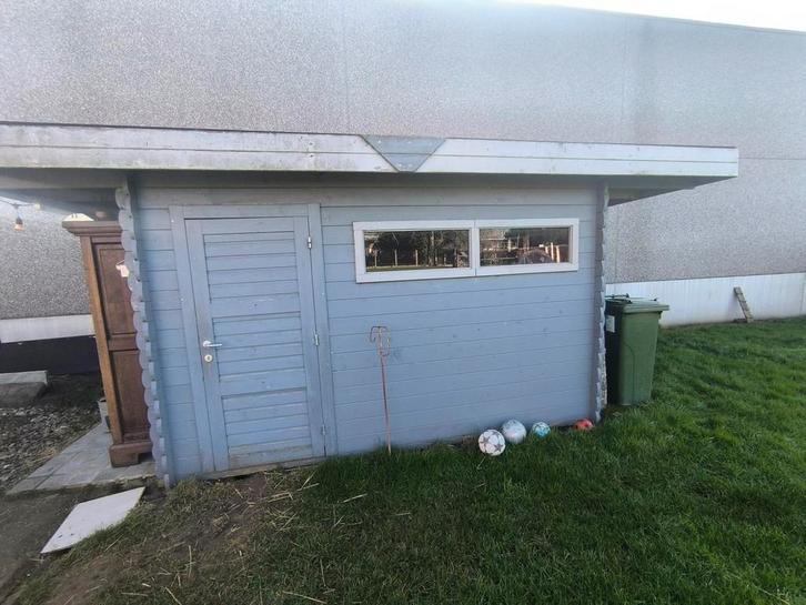 Tuinhuis / blokhut   prima staat, Tuin en Terras, Tuinhuizen, Blokhut, Hout, Ophalen