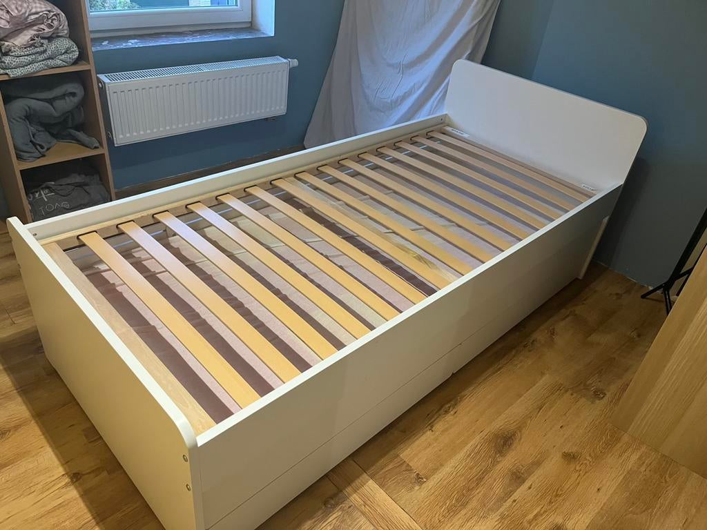 lit double matelas, Maison & Meubles, Enlèvement, Comme neuf