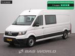 MAN TGE 3.140 Dubbel Cabine L4H3 Trekhaak Navi Airco Cruise, Auto's, Bestelwagens en Lichte vracht, Stof, Gebruikt, Euro 6, 4 cilinders