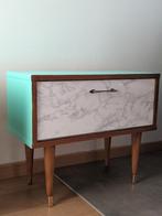 Set Vintage nachtkastjes, Huis en Inrichting, Ophalen, Gebruikt