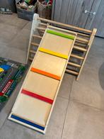 Playtive klimdriehoek / klimrek met klimladder en glijbaan, Kinderen en Baby's, Ophalen, Zo goed als nieuw, Klimwand