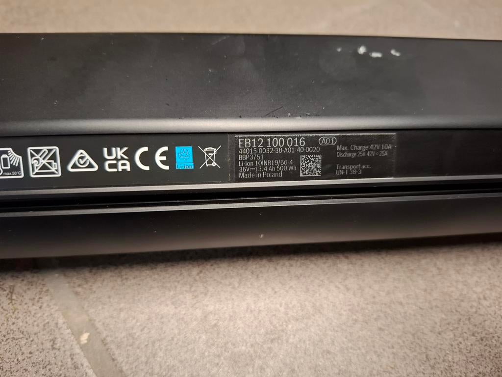 Bosch powertube 500w voor smart bosch fiets, Ophalen