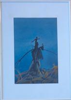 ROBERT WUYTACK / EVENWICHT / ORIGINEEL WERK / 71x51cm KADER, Ophalen