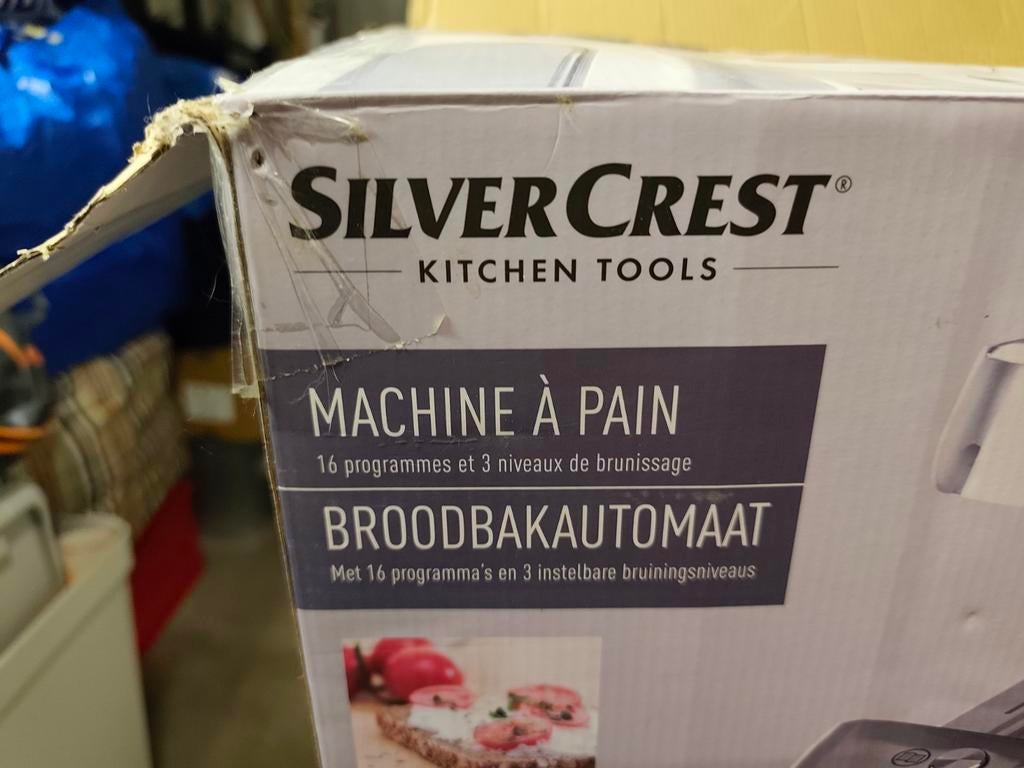 Machine à pain de marque Siver Crest.voir le descriptif sur, Electroménager, Mélangeurs de cuisine, Enlèvement ou Envoi