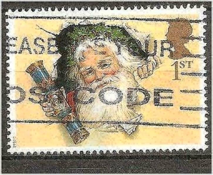 Grande-Bretagne 1997 - Yvert 2003 - Noël (ST), Timbres & Monnaies, Timbres | Europe | Royaume-Uni, Affranchi, Envoi