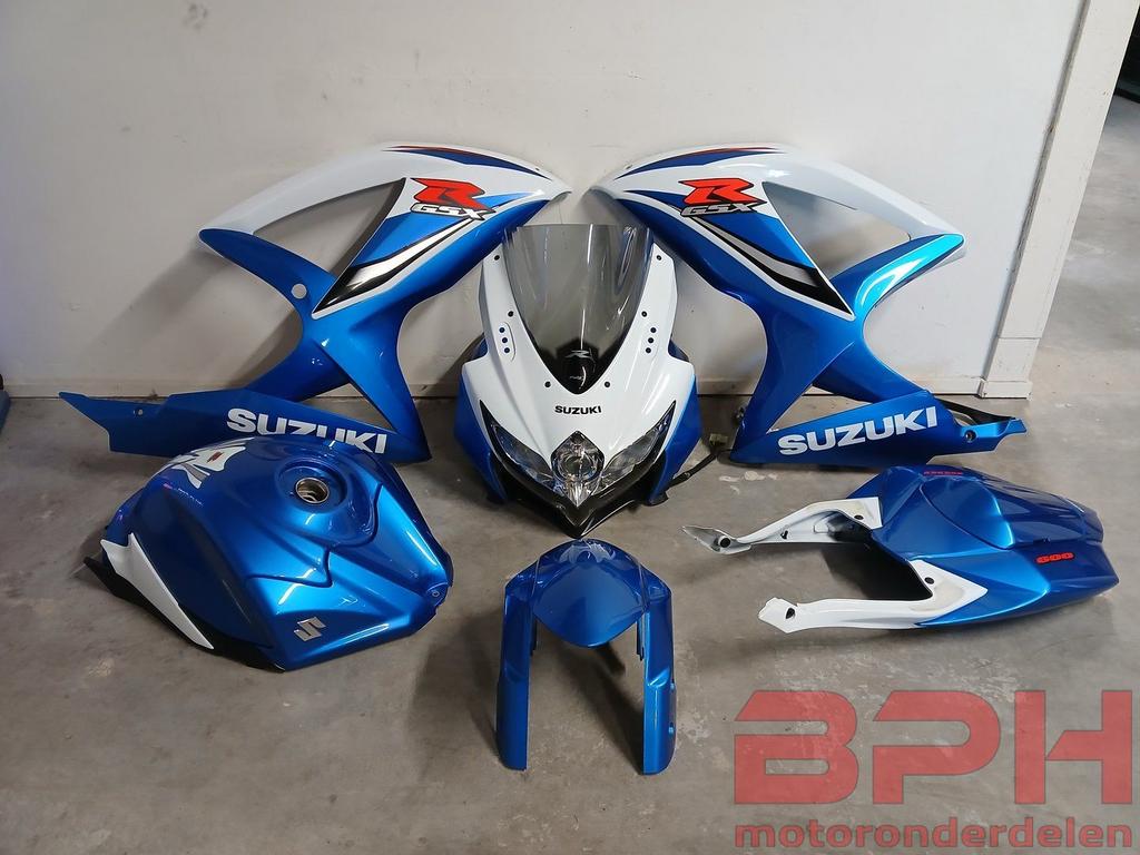 Kappenset / kuipset + tank Suzuki GSX-R 600 K8 K9 L0 2008 t/, Motoren, Ophalen, Gebruikt, -, -