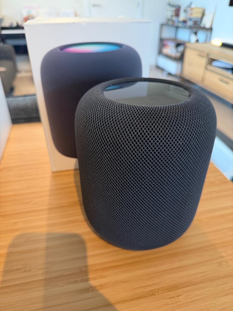 Apple HomePod (2nd gen) - Zwart | 3 stuks, Ophalen of Verzenden, Gebruikt, Overige merken