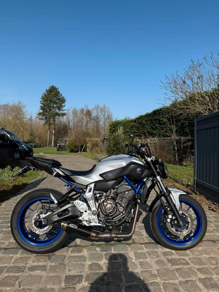 Yamaha MT-07 * 35Kw / A2 * Blauw @AelbrechtMotors, Motos, Motos | Yamaha, Entreprise, ABS, Enlèvement