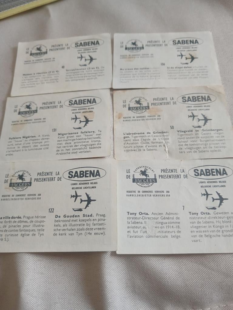 Sabena, Enlèvement ou Envoi