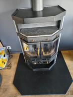 Barbas Brabant speksteenkachel, Maison & Meubles, Enlèvement, Utilisé, Cheminée sur pied, Cheminée au bois