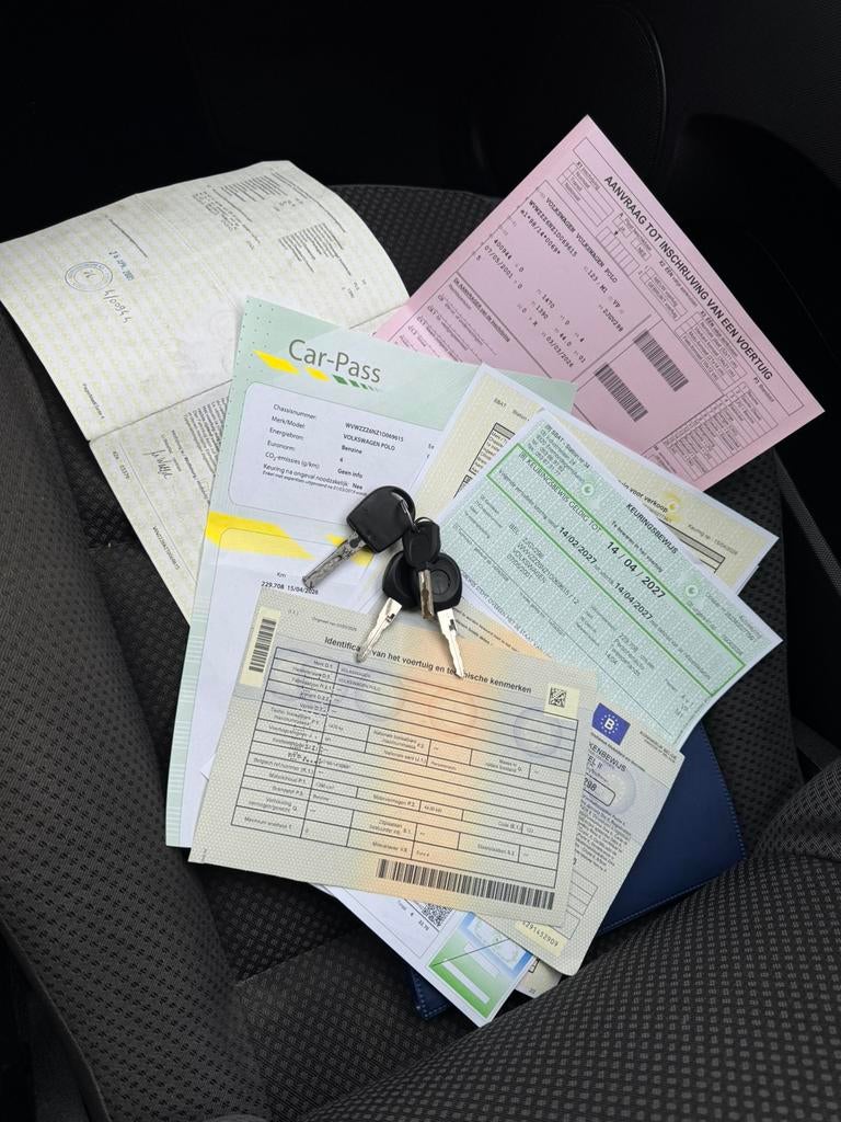 Vw Polo 1,4 benzine GEKEURD vvk, euro4, open dak, …, Auto's, Voorwielaandrijving, Stof, Zwart, 4 cilinders