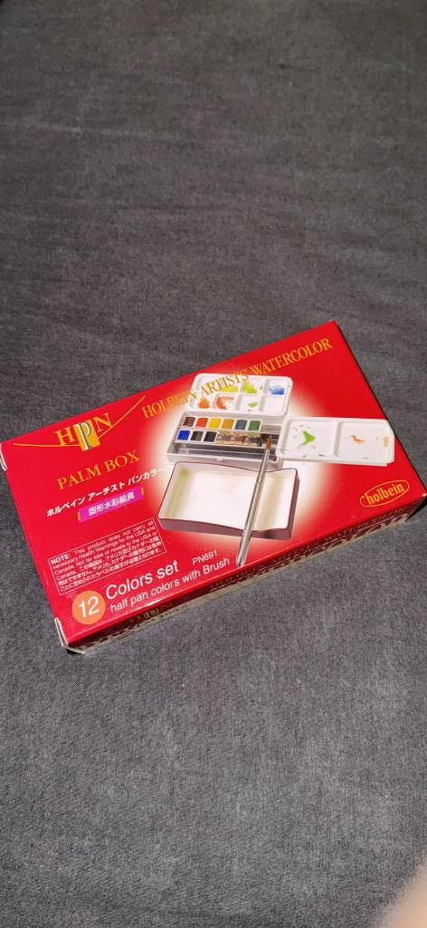 Holbein : Peinture aquarelle, Bricolage & Construction, Matériel de peinture, Enlèvement, Comme neuf, Autres types