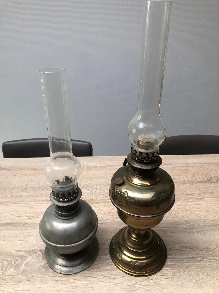 petrol lampen, Ophalen