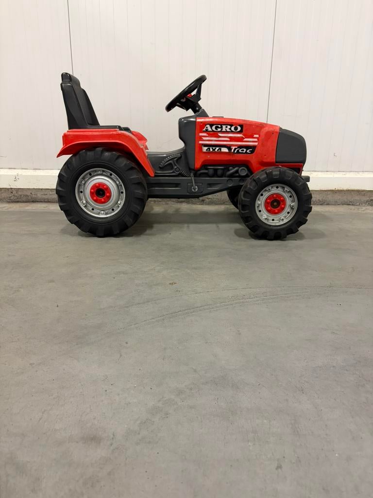 Tractor voor kinderen, Ophalen