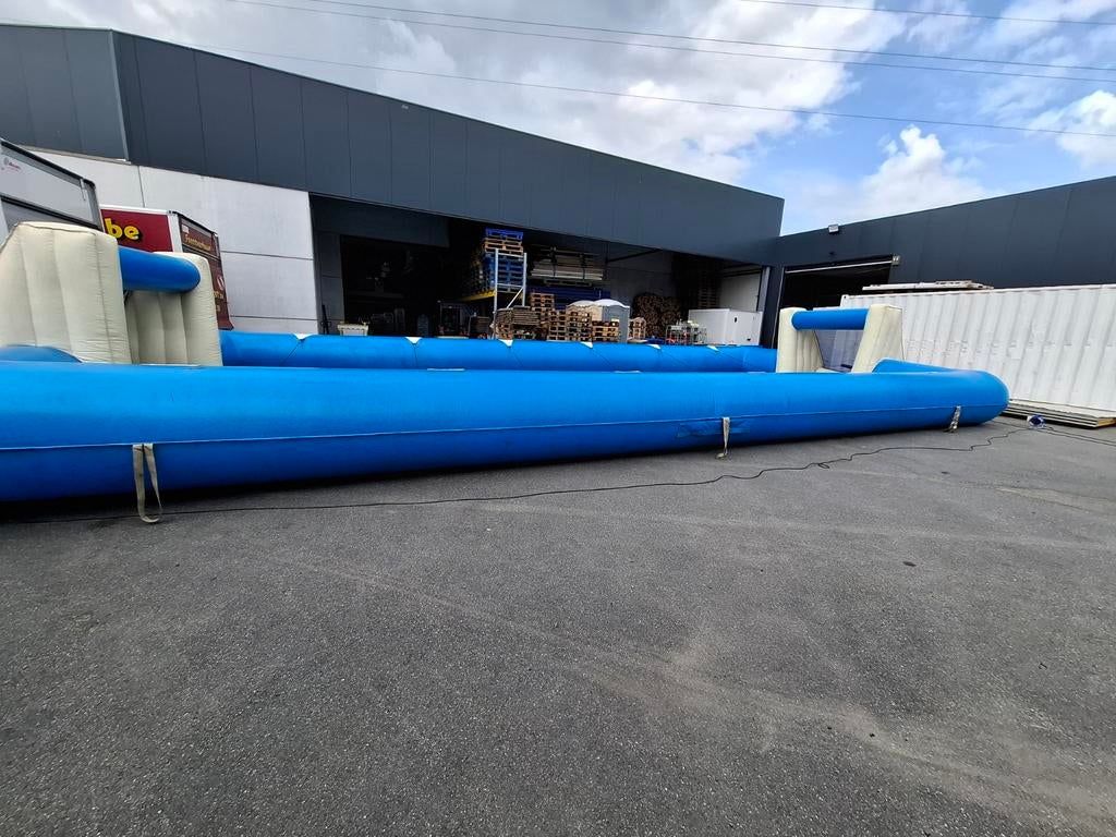 Attractie Human footbal, Ophalen