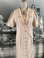 prachtige beige jurk / kleed - 42/44, Kleding | Dames, Jurken, Verzenden, Beige, Maat 42/44 (L), Zo goed als nieuw