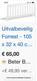 Wit bedhekje hout, Ophalen, Zo goed als nieuw