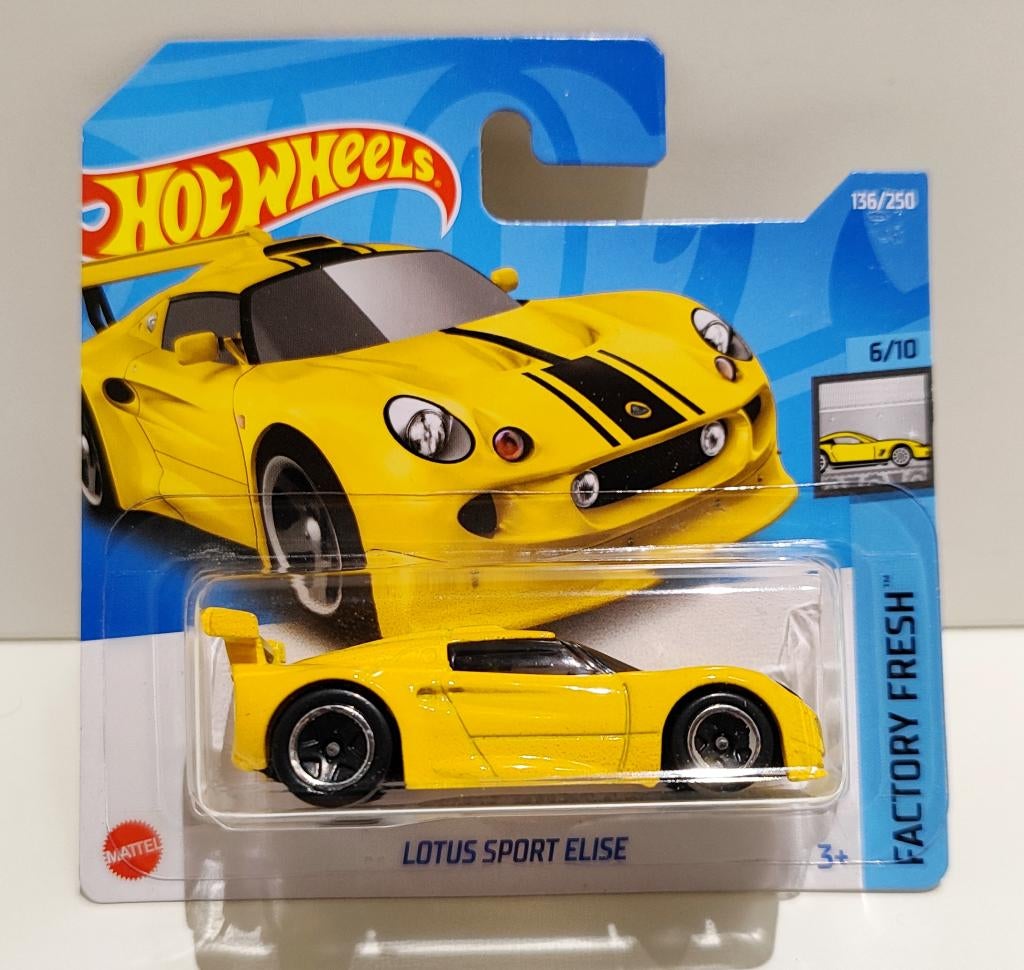 Hot Wheels Lotus Sport Elise Geel (2022), Enlèvement ou Envoi