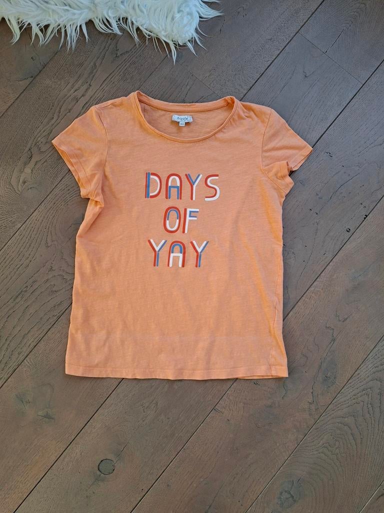 Maat 158 : t-shirt by Bel&Bo oranje, Enfants & Bébés, Vêtements enfant | Taille 158, Enlèvement ou Envoi, Chemise ou À manches longues