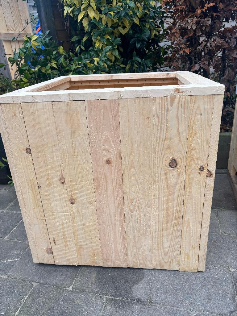 plantenbak grenen 70x70x70, Doe-het-zelf en Bouw, Hout en Planken, Ophalen, Nieuw, Grenen