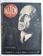 Magazines Match en français (5 oct 1939, 11 jan & 15 fév 40), Envoi, Armée de terre, Livre ou Revue