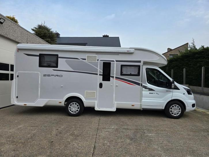 Roller-Team Zefiro 267TL-AUTOMAAT-170PK-11/2021+Garantie, Caravans en Kamperen, Mobilhomes, Bedrijf, tot en met 4, Half-integraal
