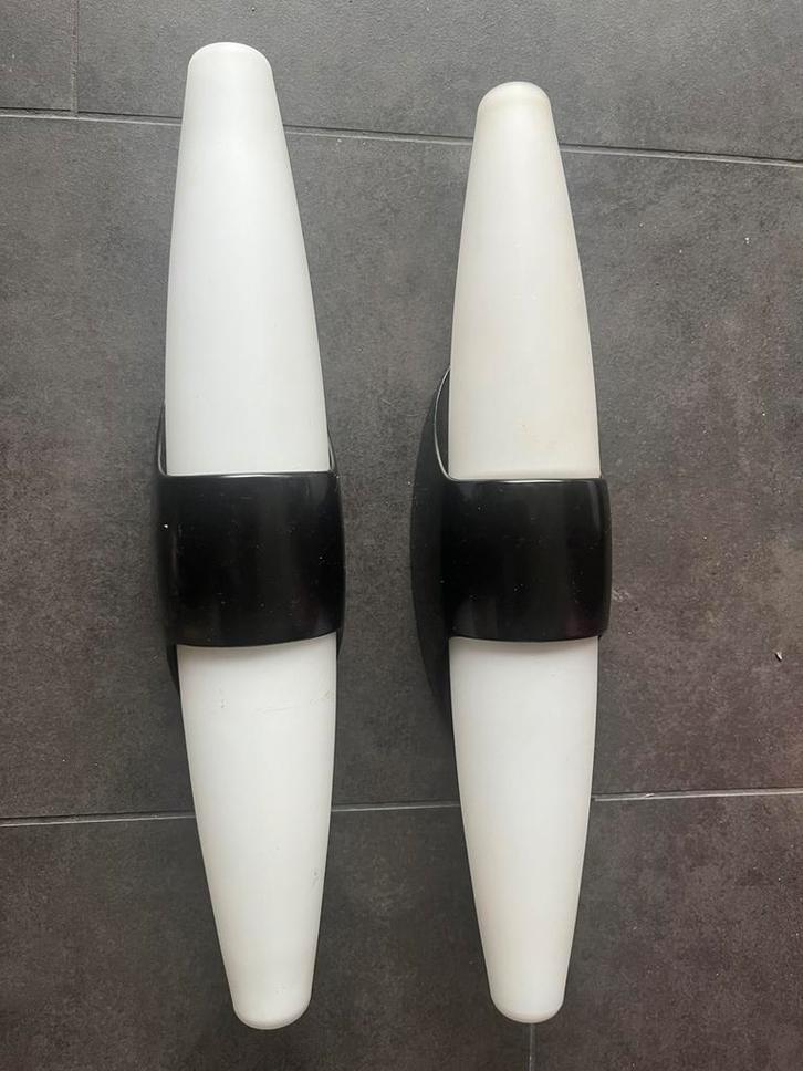 Vintage bakeliet wandlampen Bo-Niko, Antiek en Kunst, Kunst | Designobjecten, Ophalen of Verzenden