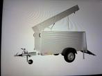 Gesloten aanhanger als nieuw, Autos : Divers, Remorques, Enlèvement ou Envoi, Comme neuf