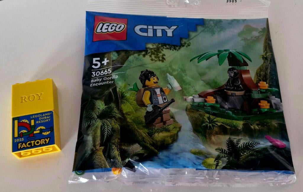 Lego 30665 Ontmoeting met babygorilla, City, Ongeopend/sealed, Lego, Nieuw