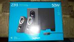 Logitech 2.1 luidspreker set, Computers en Software, Pc speakers, Ophalen of Verzenden, Zo goed als nieuw, Audiokanaal 2.1, Logitech