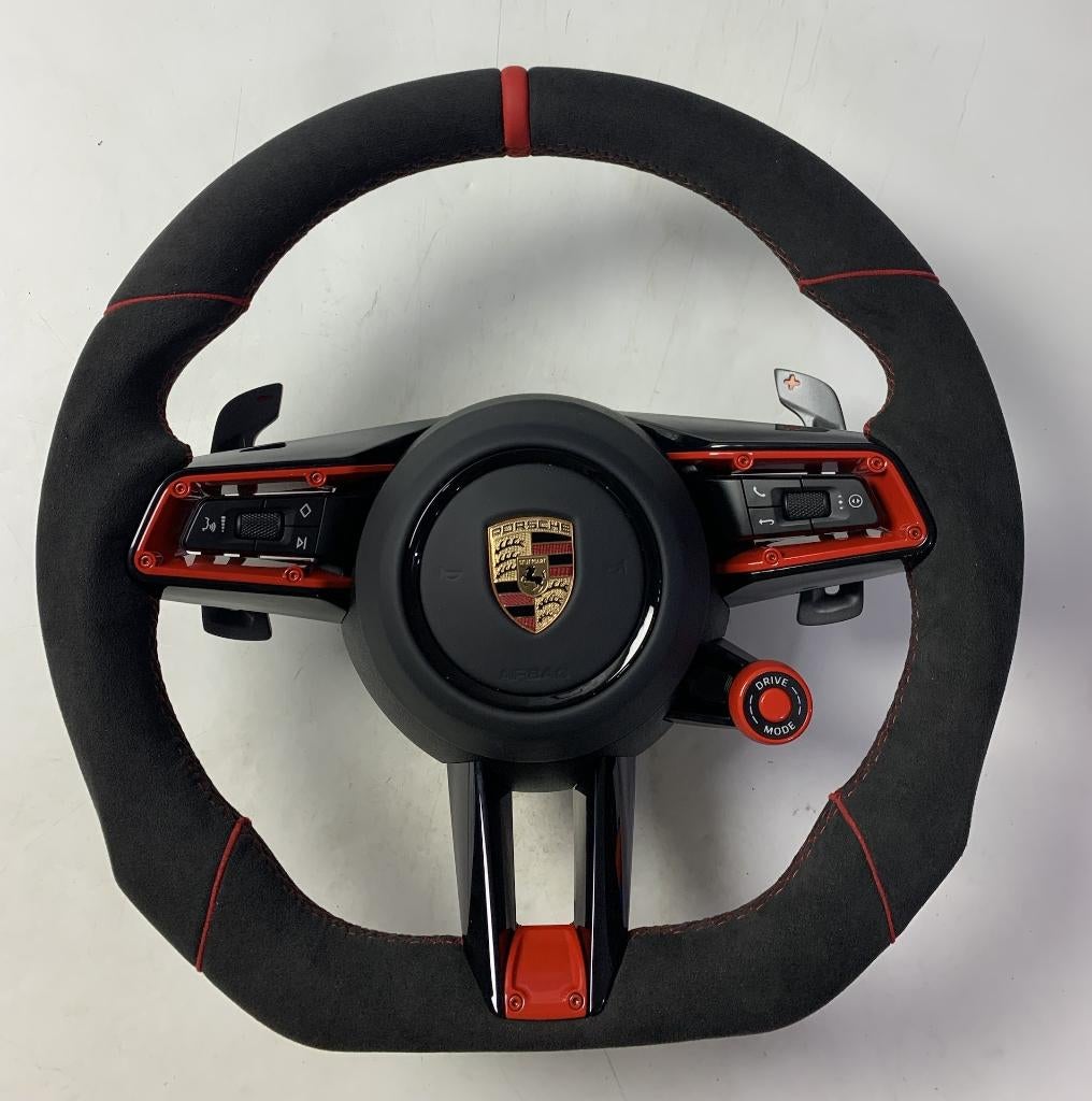 Porsche alcantara stuur sportief compleet upgrade DIK, Ophalen of Verzenden, Nieuw, Porsche